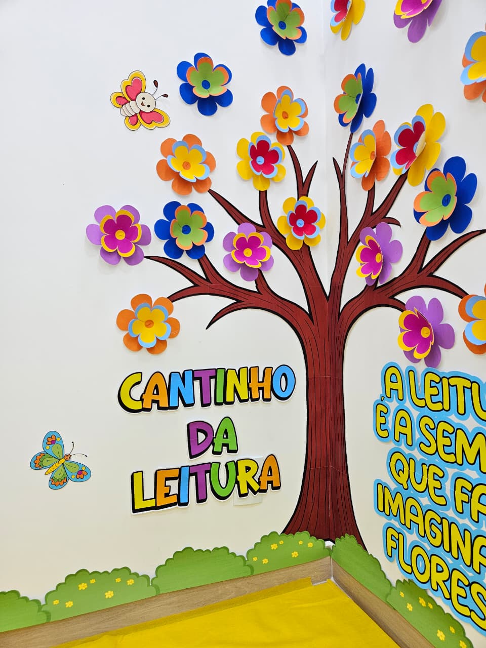 PAINEL CANTINHO DA LEITURA FLORESCER - Imagem 8