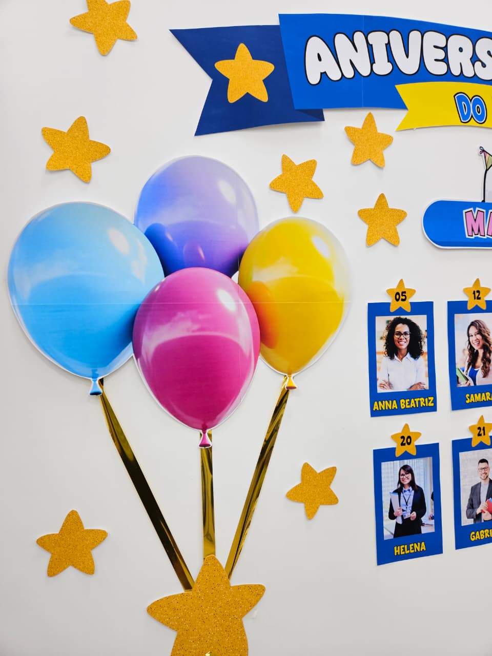 PAINEL ANIVERSARIANTES DO MÊS - Imagem 4