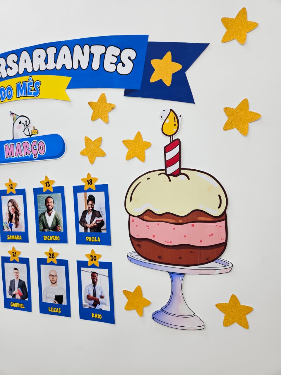 PAINEL ANIVERSARIANTES DO MÊS - Imagem 6