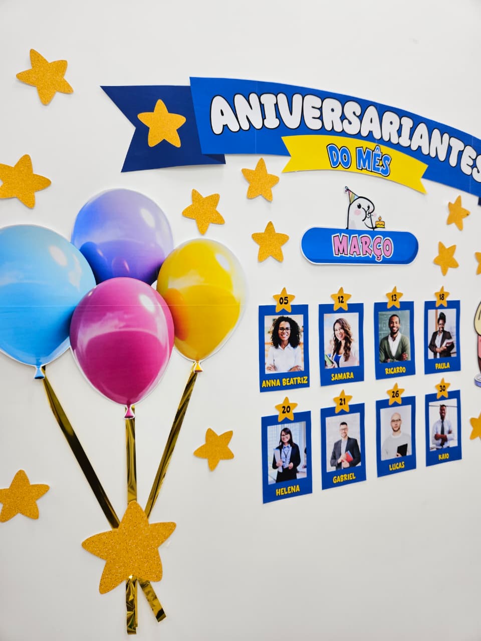 PAINEL ANIVERSARIANTES DO MÊS - Imagem 5