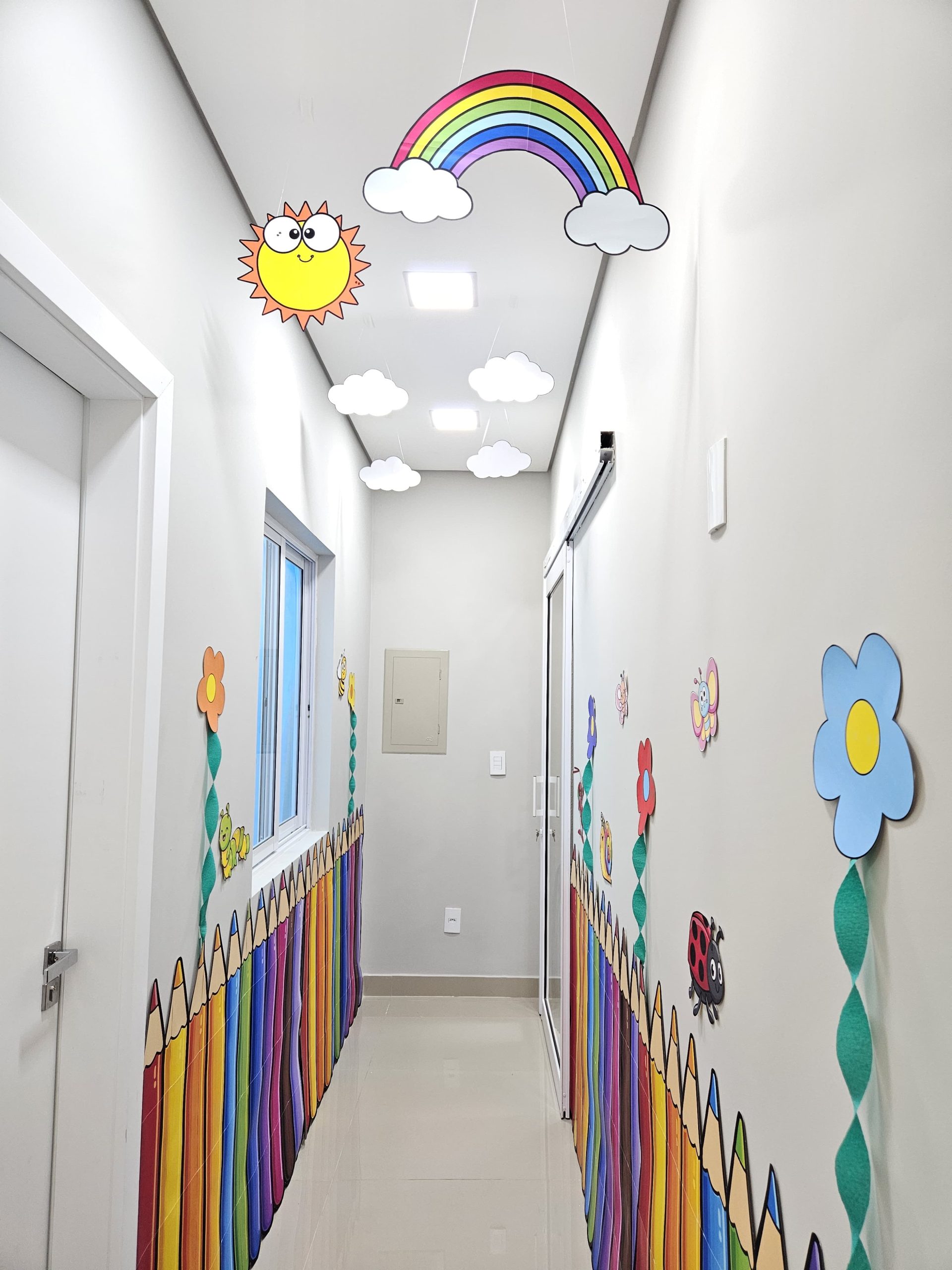 DECORAÇÃO PARA CORREDOR - JARDIM