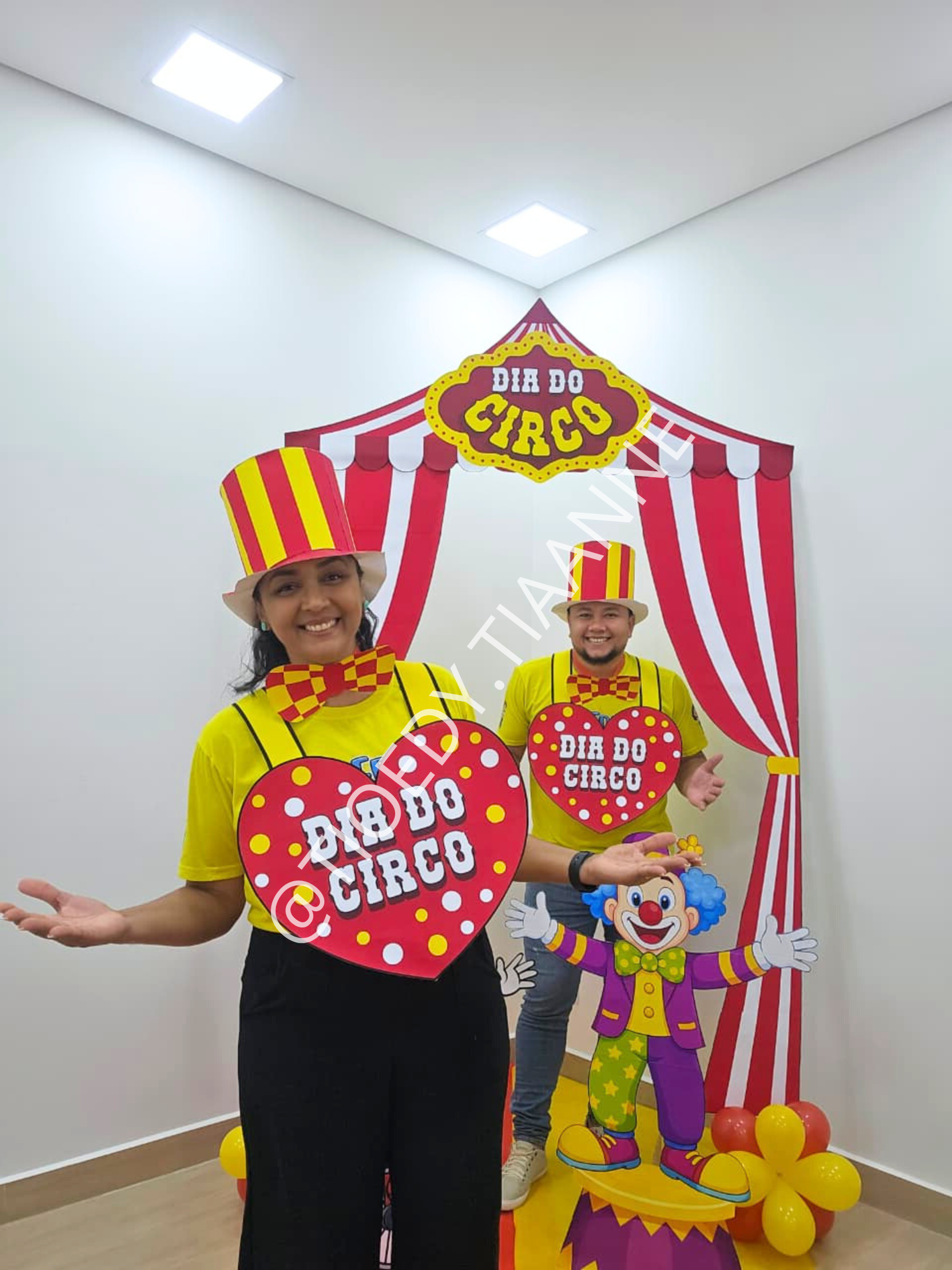 PORTAL DIA DO CIRCO - CARTOLA /AVENTAL /GRAVATA - Imagem 7