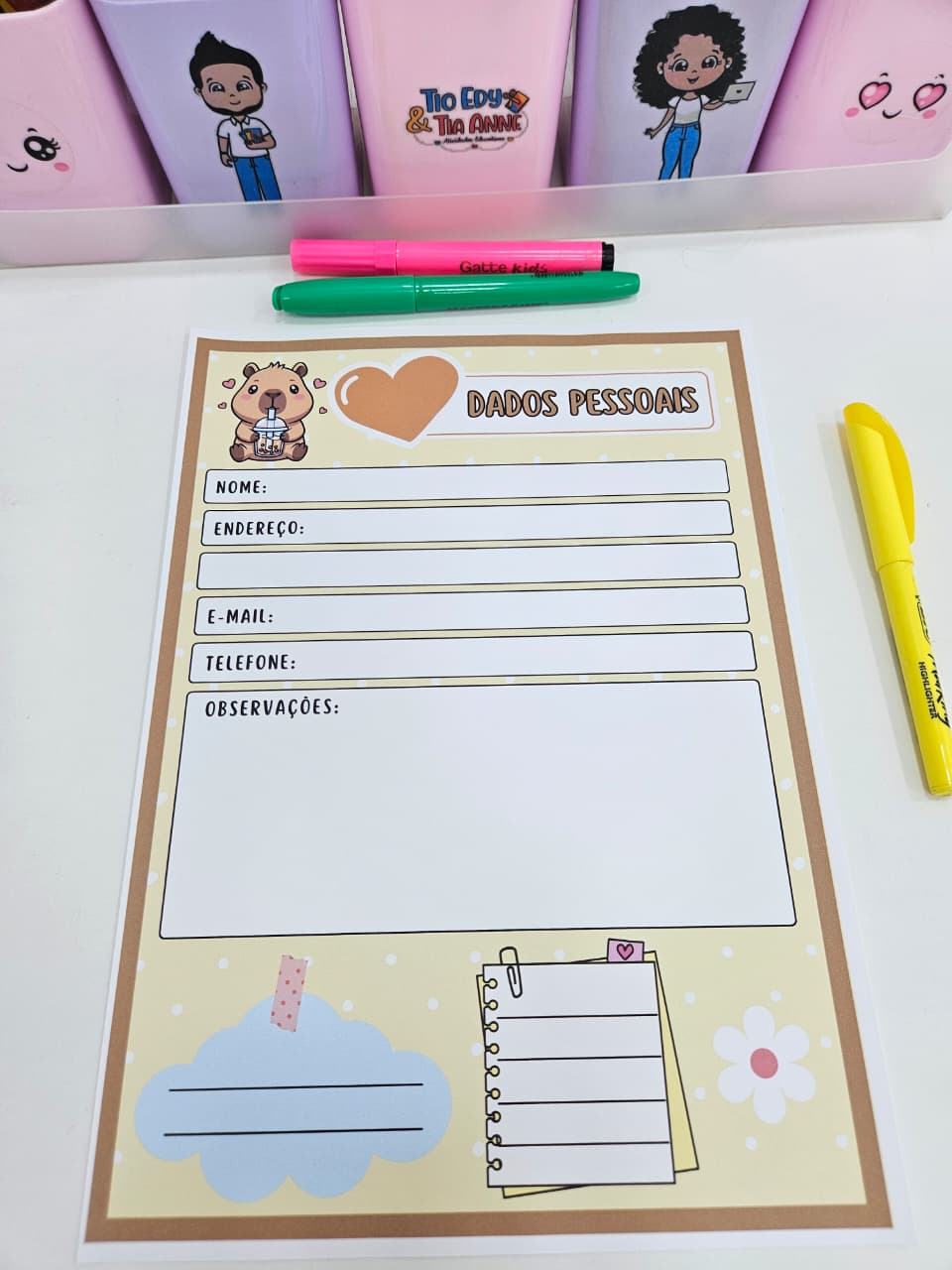 Planner da Professora 2026 - Capivara - Imagem 30