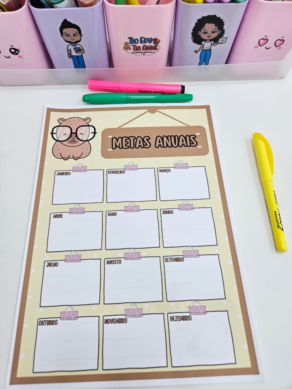 Planner da Professora 2026 - Capivara - Imagem 29