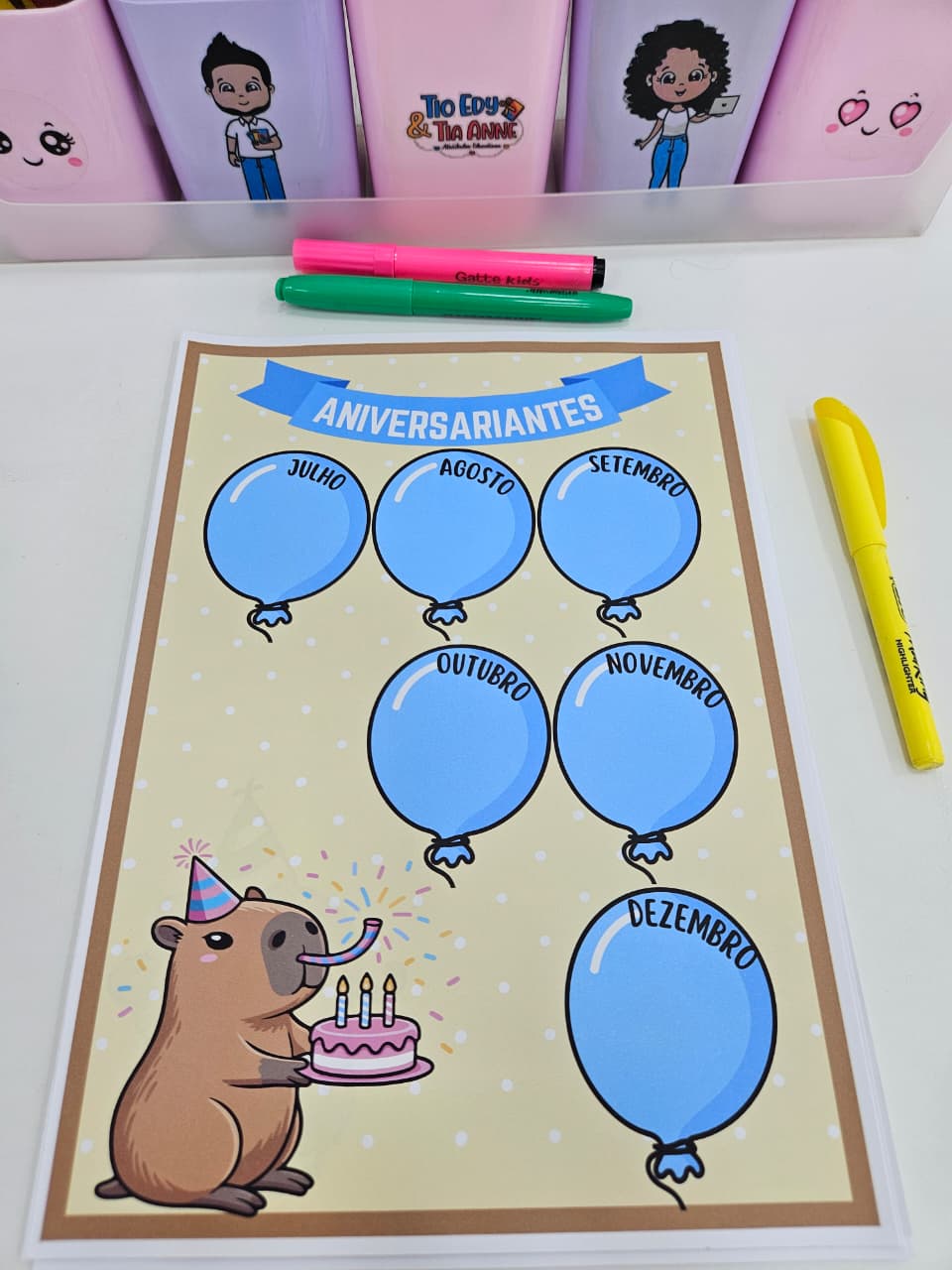 Planner da Professora 2026 - Capivara - Imagem 27