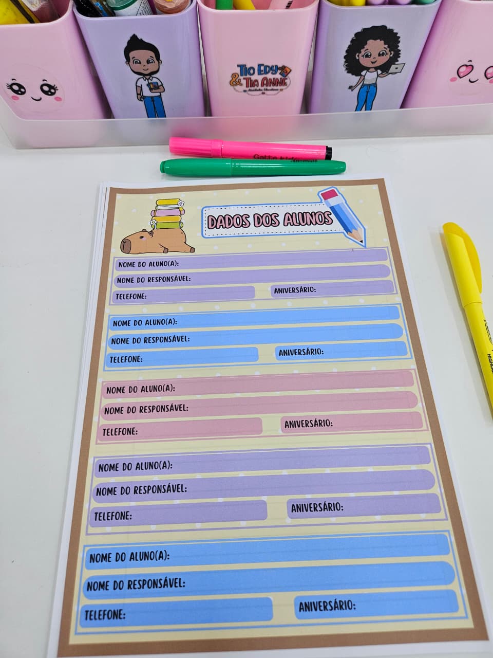 Planner da Professora 2026 - Capivara - Imagem 28