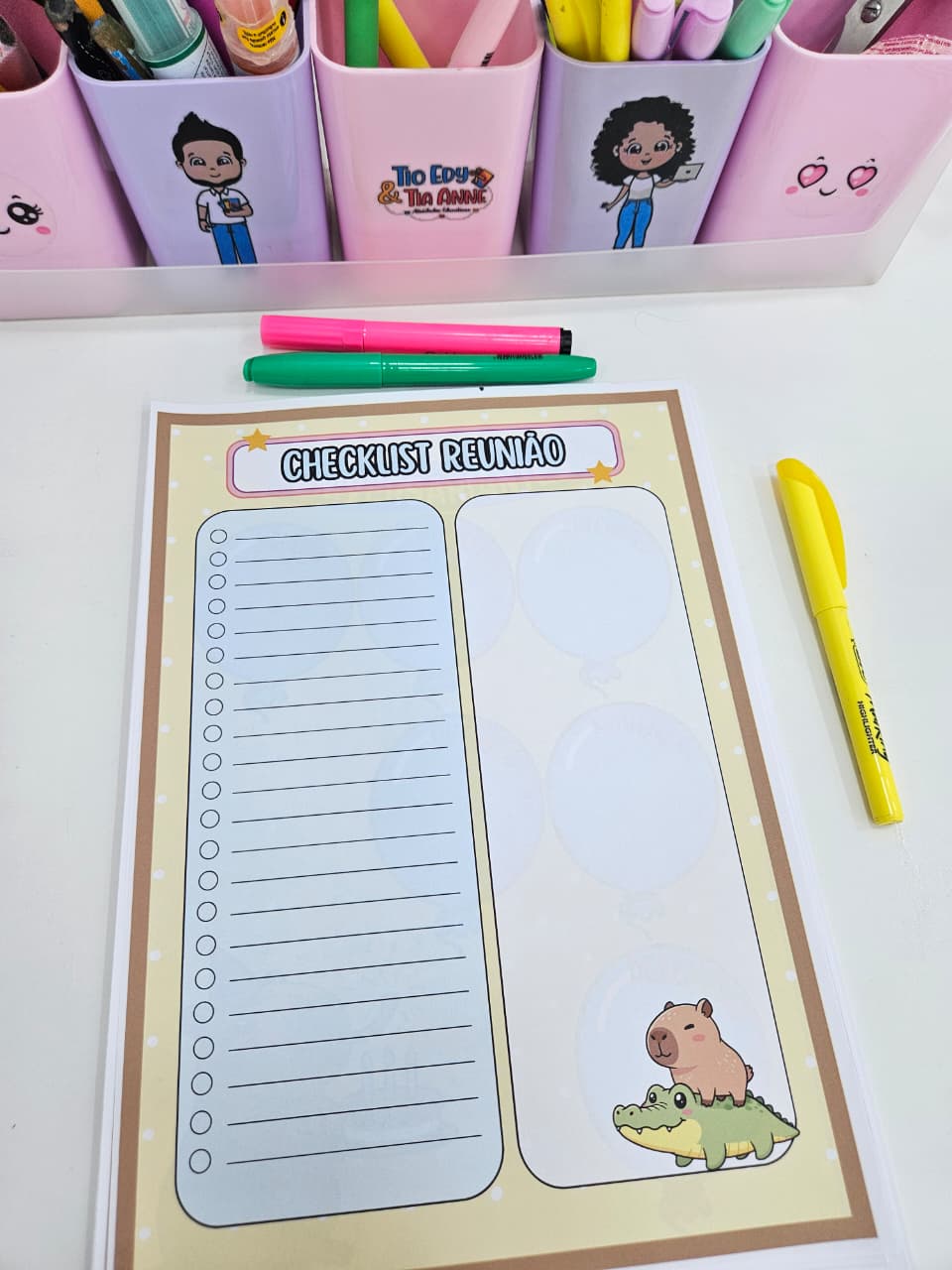 Planner da Professora 2026 - Capivara - Imagem 26