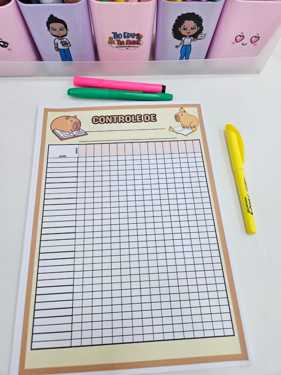 Planner da Professora 2026 - Capivara - Imagem 24