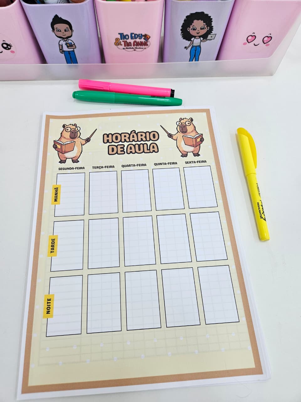 Planner da Professora 2026 - Capivara - Imagem 23