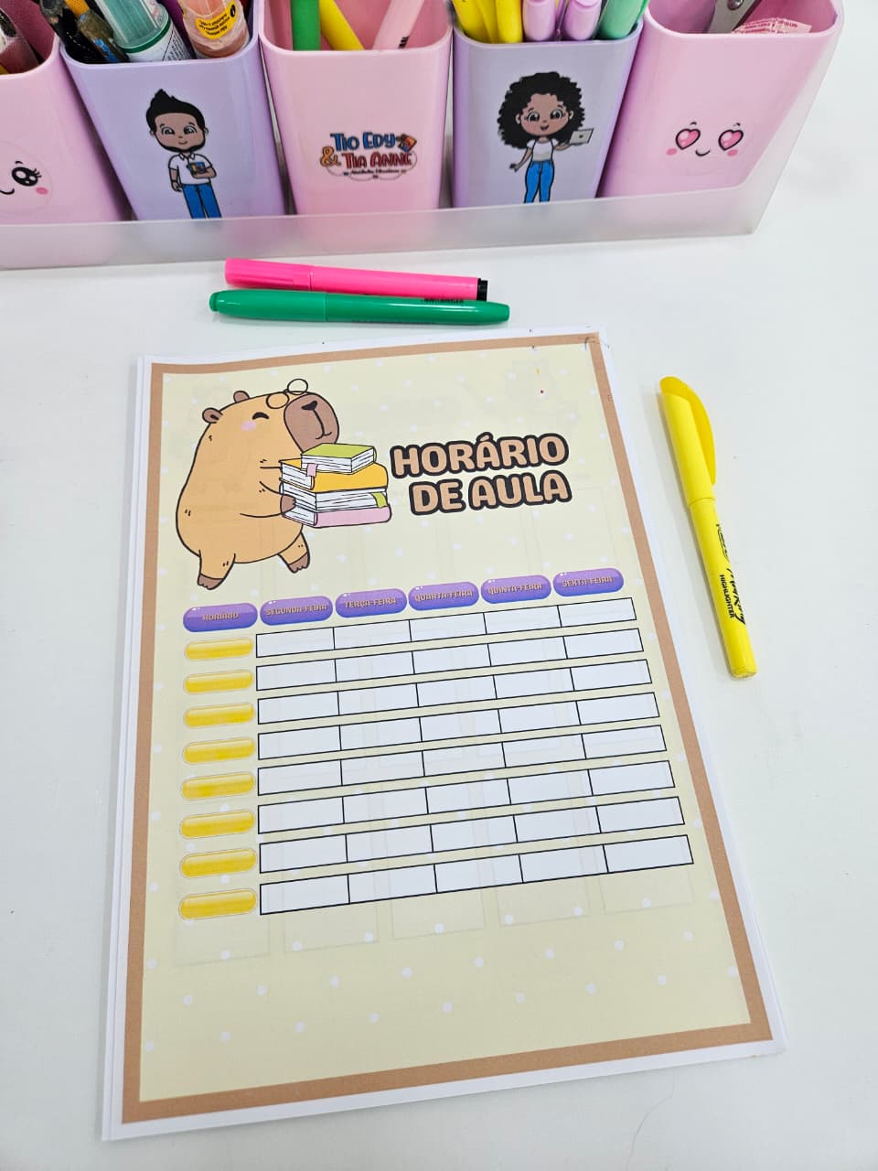 Planner da Professora 2026 - Capivara - Imagem 22