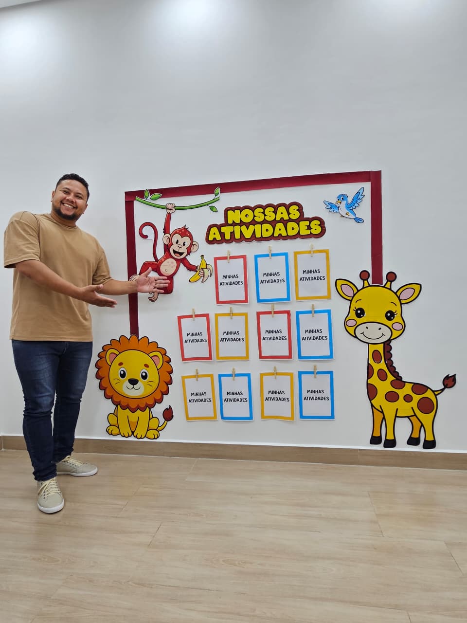 PAINEL NOSSAS ATIVIDADES - SAFARI