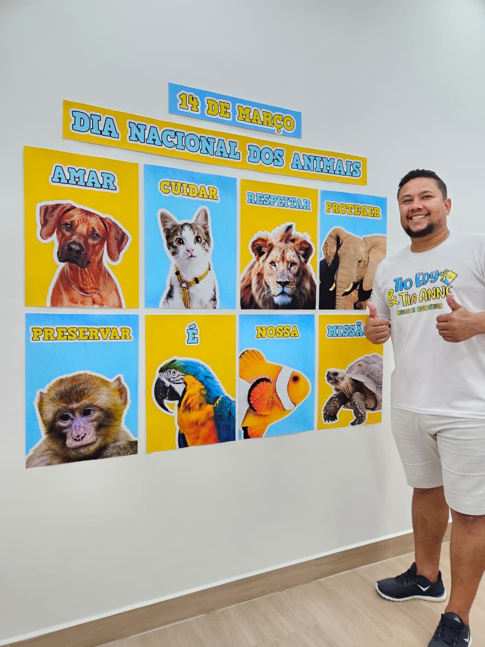 PAINEL DIA NACIONAL DOS ANIMAIS - CARTAZES - Imagem 5