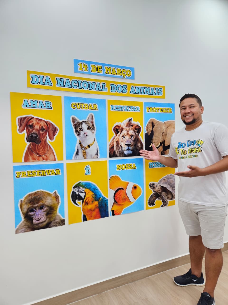 PAINEL DIA NACIONAL DOS ANIMAIS - CARTAZES - Imagem 4