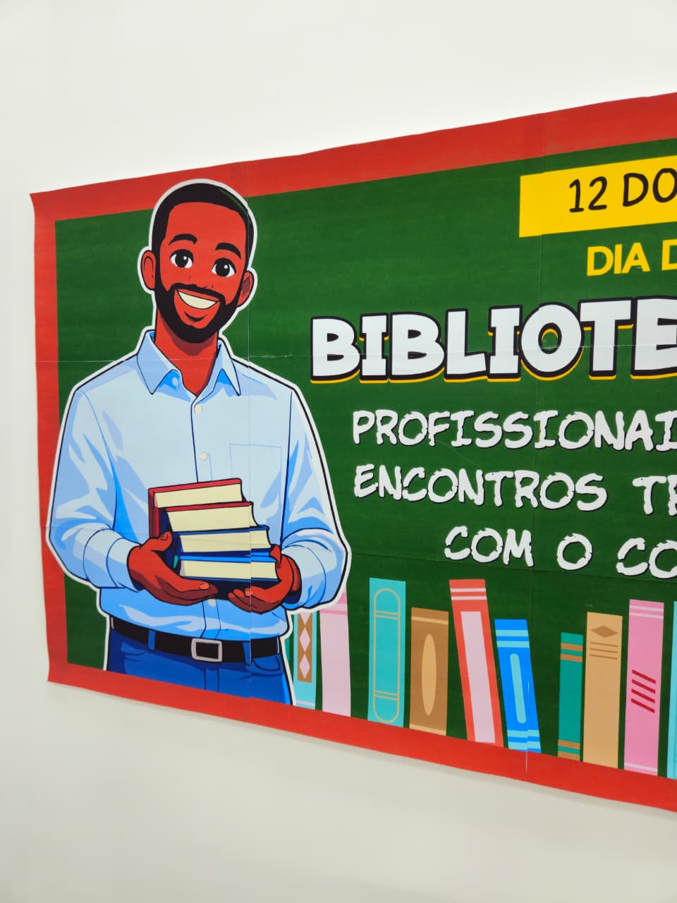 DIA DO(A) BIBLIOTECÁRIO(A) - CARTAZ E LEMBRANCINHA - Imagem 10
