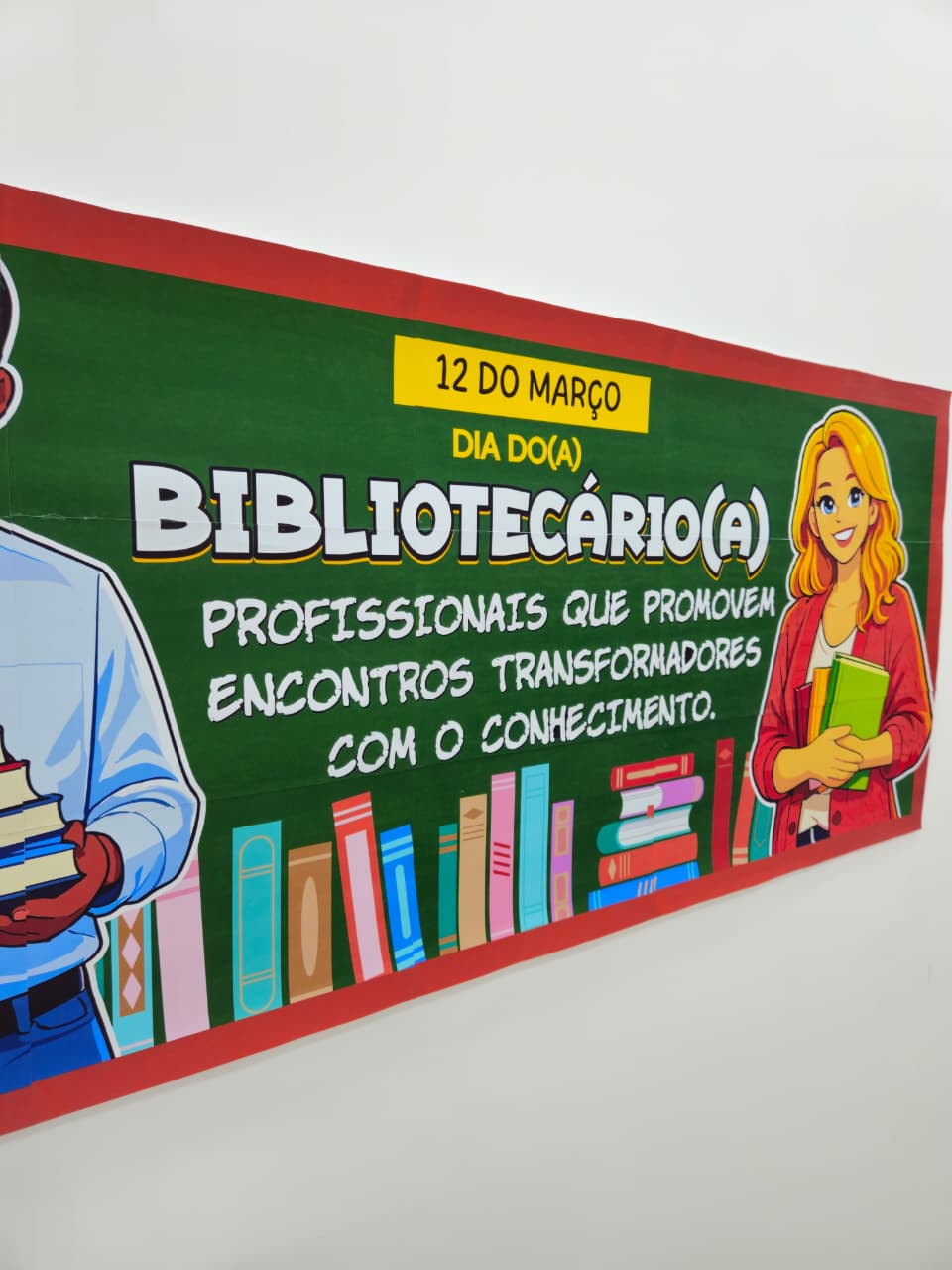 DIA DO(A) BIBLIOTECÁRIO(A) - CARTAZ E LEMBRANCINHA - Imagem 8