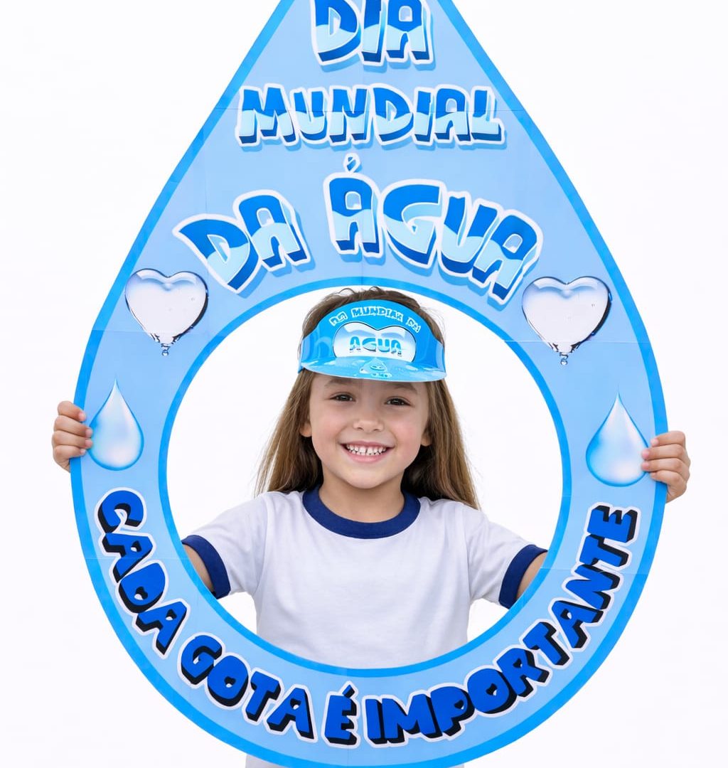 MOLDURA E VISEIRA DIA DA ÁGUA