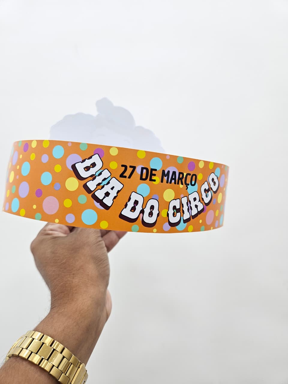 DIA DO CIRCO - LEMBRANCINHA E COROA - Imagem 4