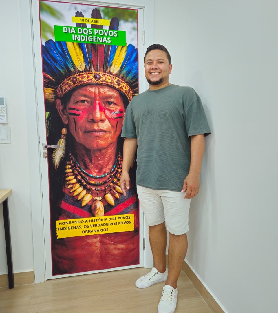 CARTAZ DE PORTA - DIA DOS POVOS INDÍGENAS