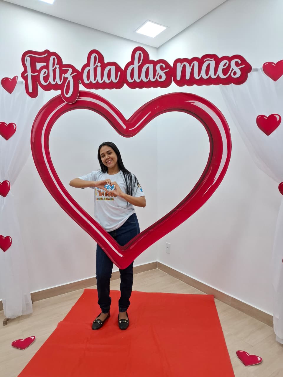 CENÁRIO CORAÇÃO VAZADO - DIA DAS MÃES