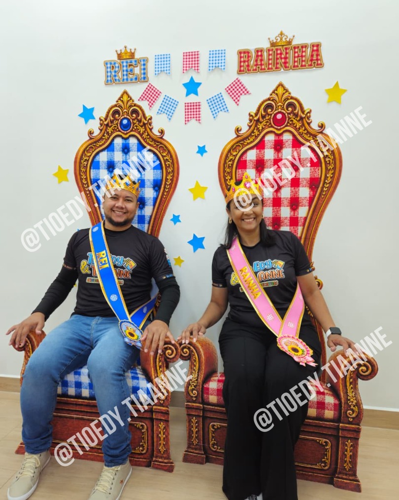 REI E RAINHA FESTA JUNINA - TRONOS