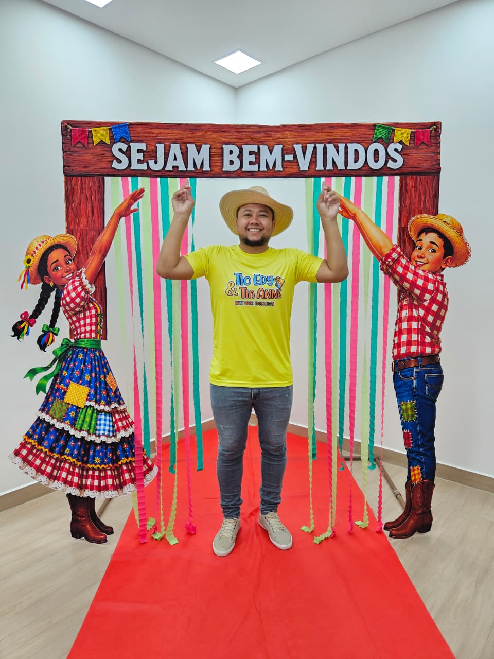 PORTAL MENINO E MENINA – FESTA JUNINA - Imagem 2
