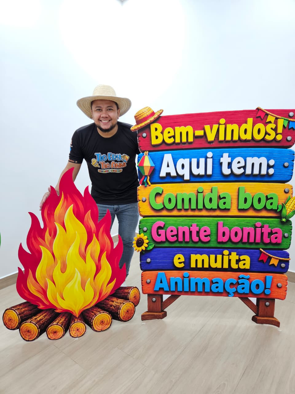 TOTENS GIGANTES CACTO/FOGUEIRA E PLACA - Imagem 7