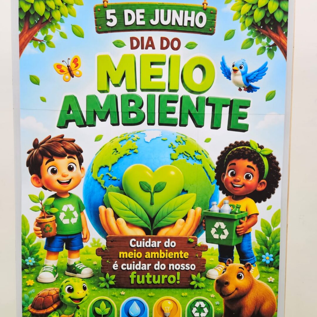 CARTAZ E TOTEM - MEIO AMBIENTE