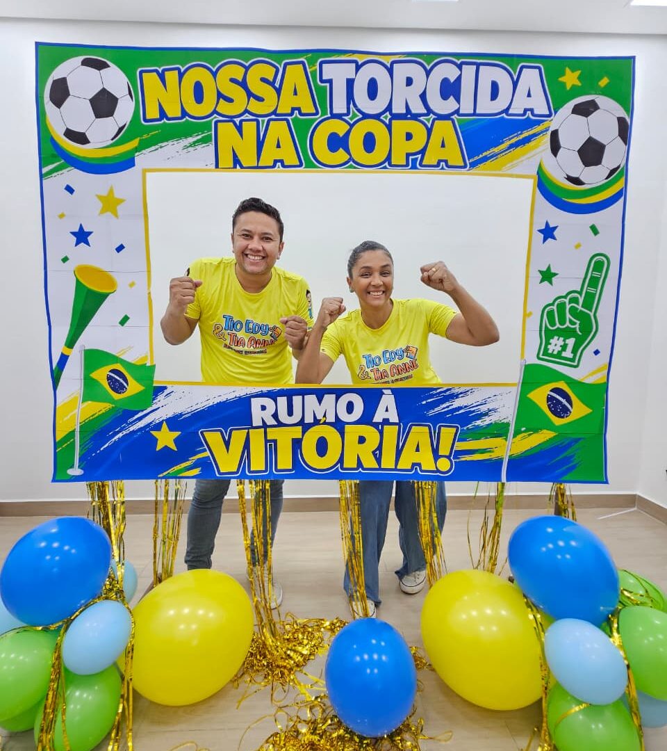 MOLDURA GIGANTE NOSSA TORCIDA NA COPA