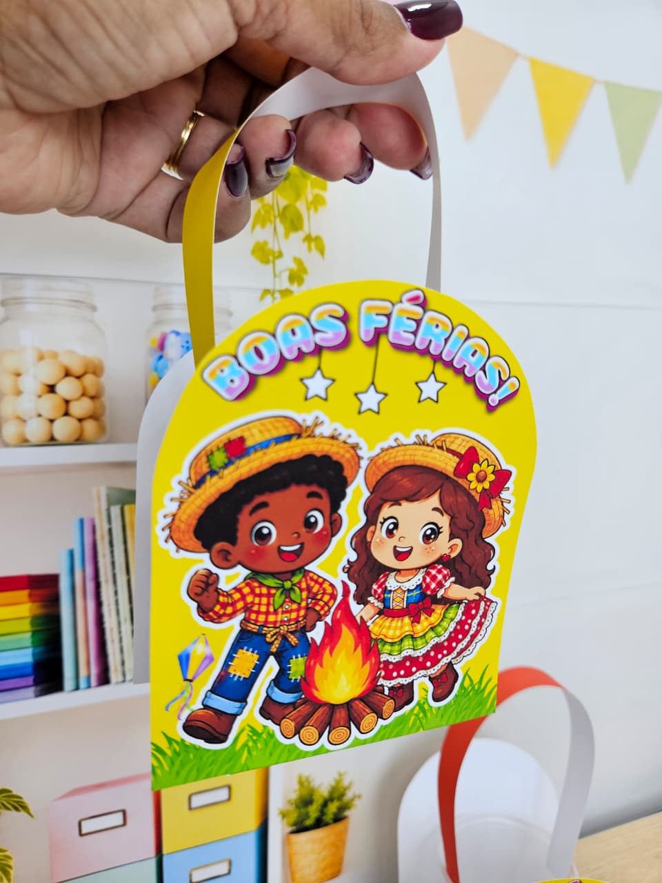FÉRIAS E FESTA JUNINA - COROA E LEMBRANCINHA - Imagem 11