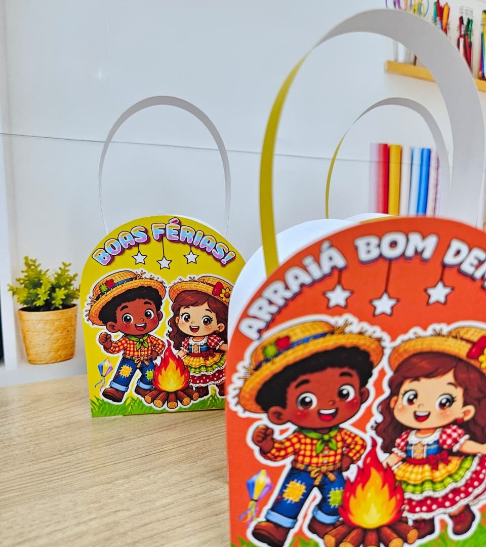 FÉRIAS E FESTA JUNINA - COROA E LEMBRANCINHA