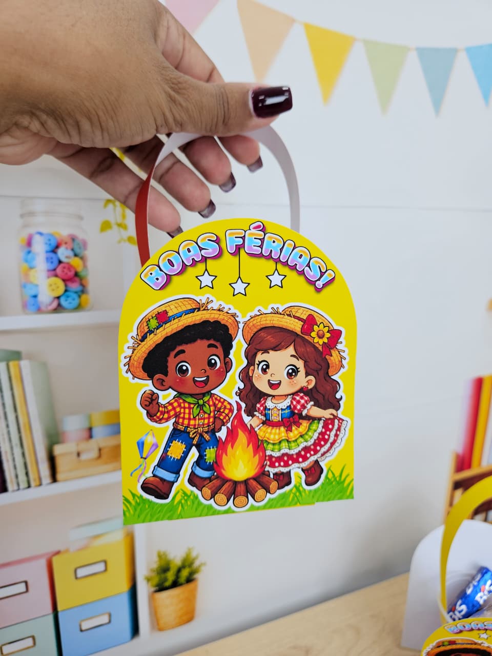FÉRIAS E FESTA JUNINA - COROA E LEMBRANCINHA - Imagem 6