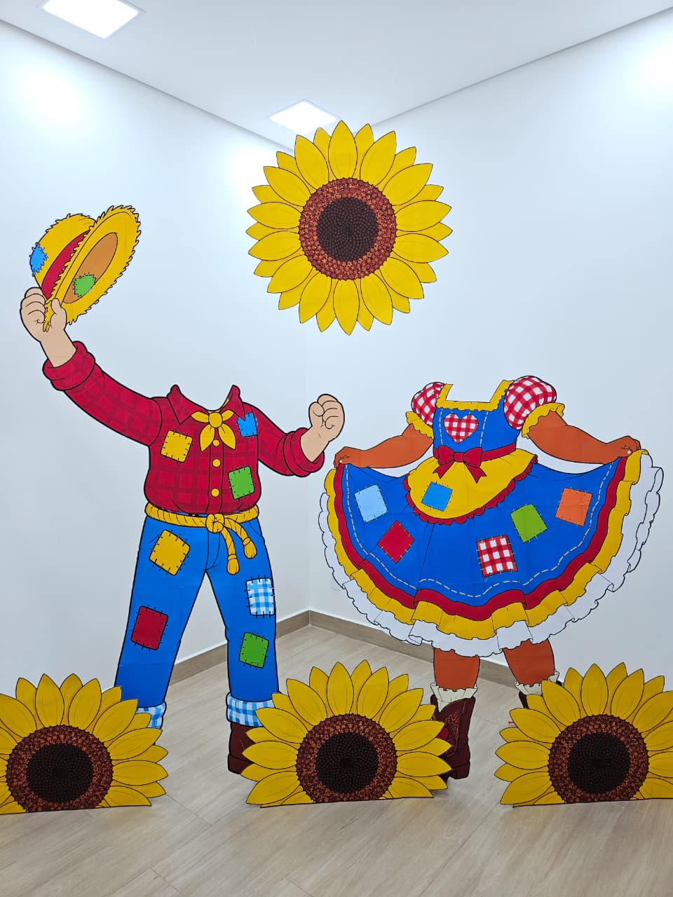 TOTENS PARA FOTOS MENINO E MENINA - GIRASSOL - Imagem 9