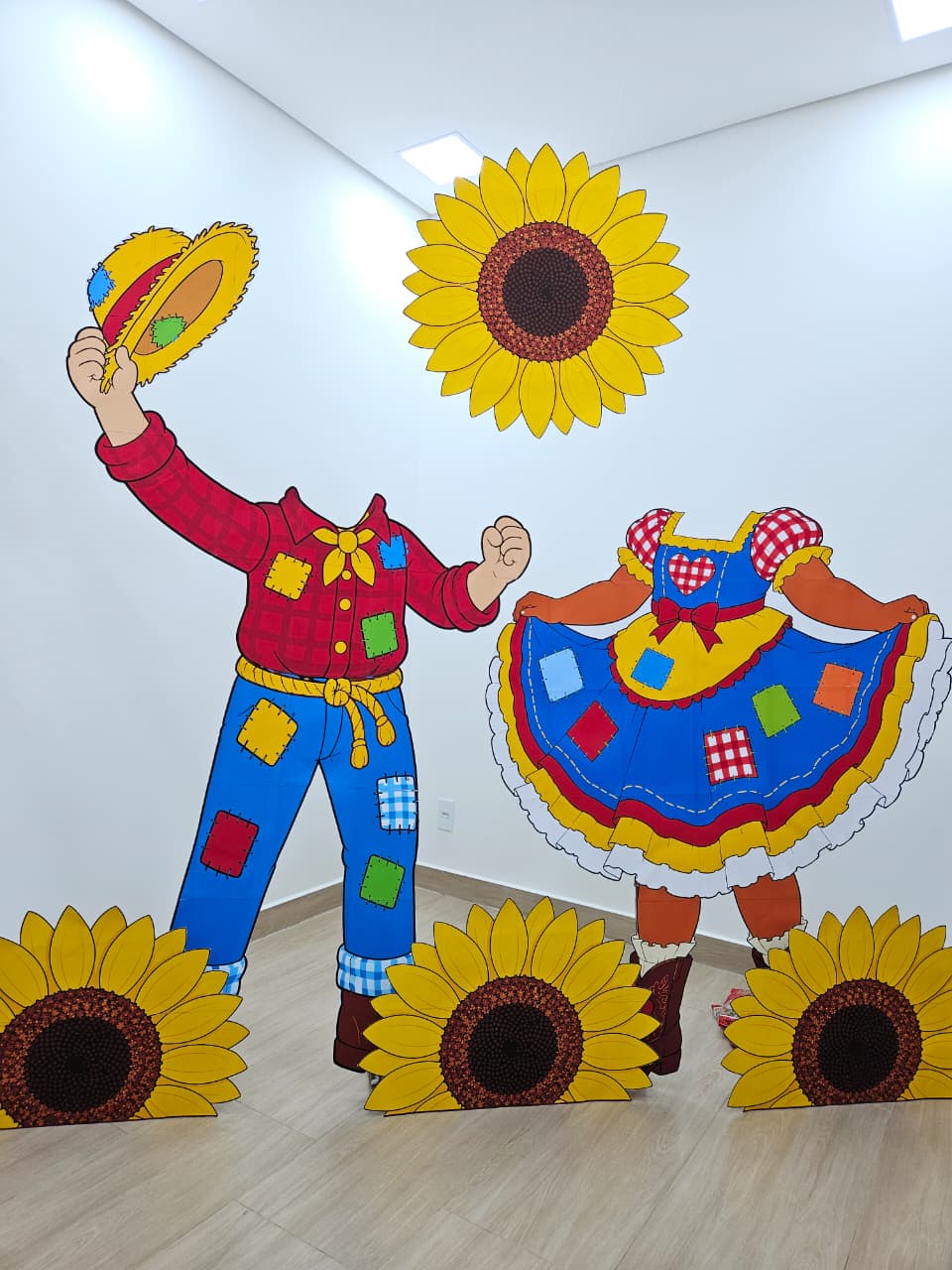 TOTENS PARA FOTOS MENINO E MENINA - GIRASSOL - Imagem 5