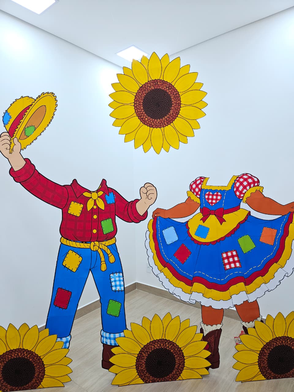 TOTENS PARA FOTOS MENINO E MENINA - GIRASSOL - Imagem 2