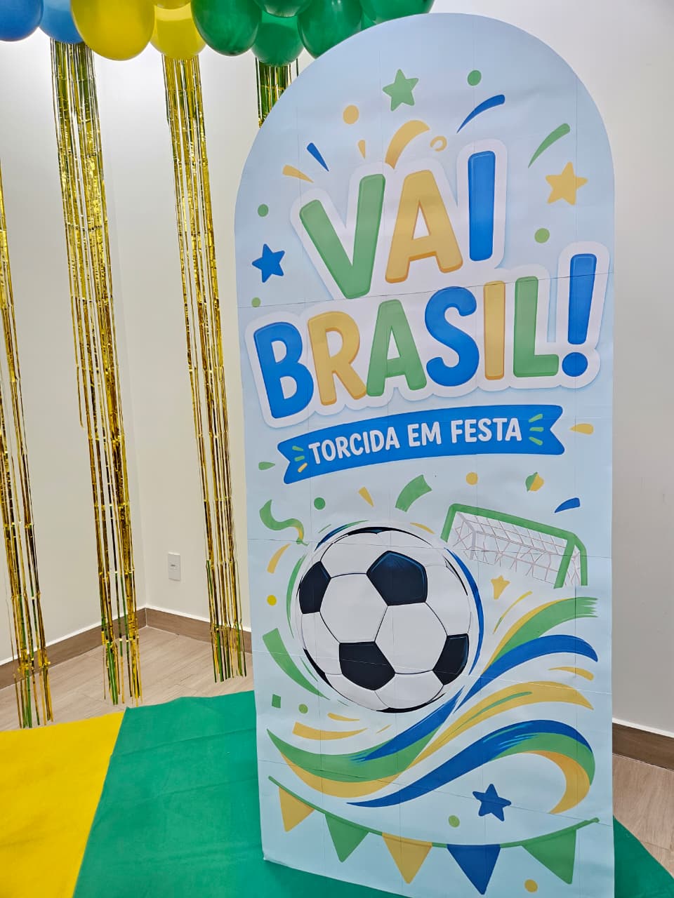 PAINEL ROMANO VAI BRASIL E CARTAZ PALPITÔMETRO - Imagem 3