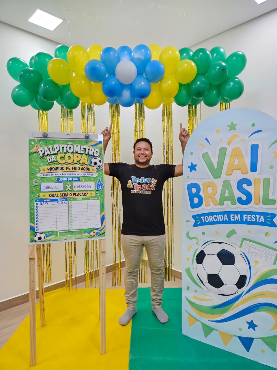 PAINEL ROMANO VAI BRASIL E CARTAZ PALPITÔMETRO - Imagem 6