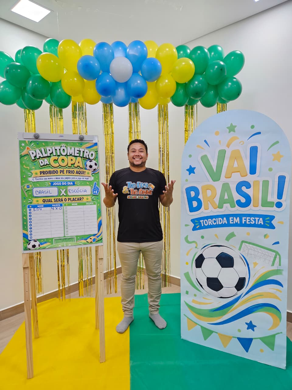 PAINEL ROMANO VAI BRASIL E CARTAZ PALPITÔMETRO - Imagem 7