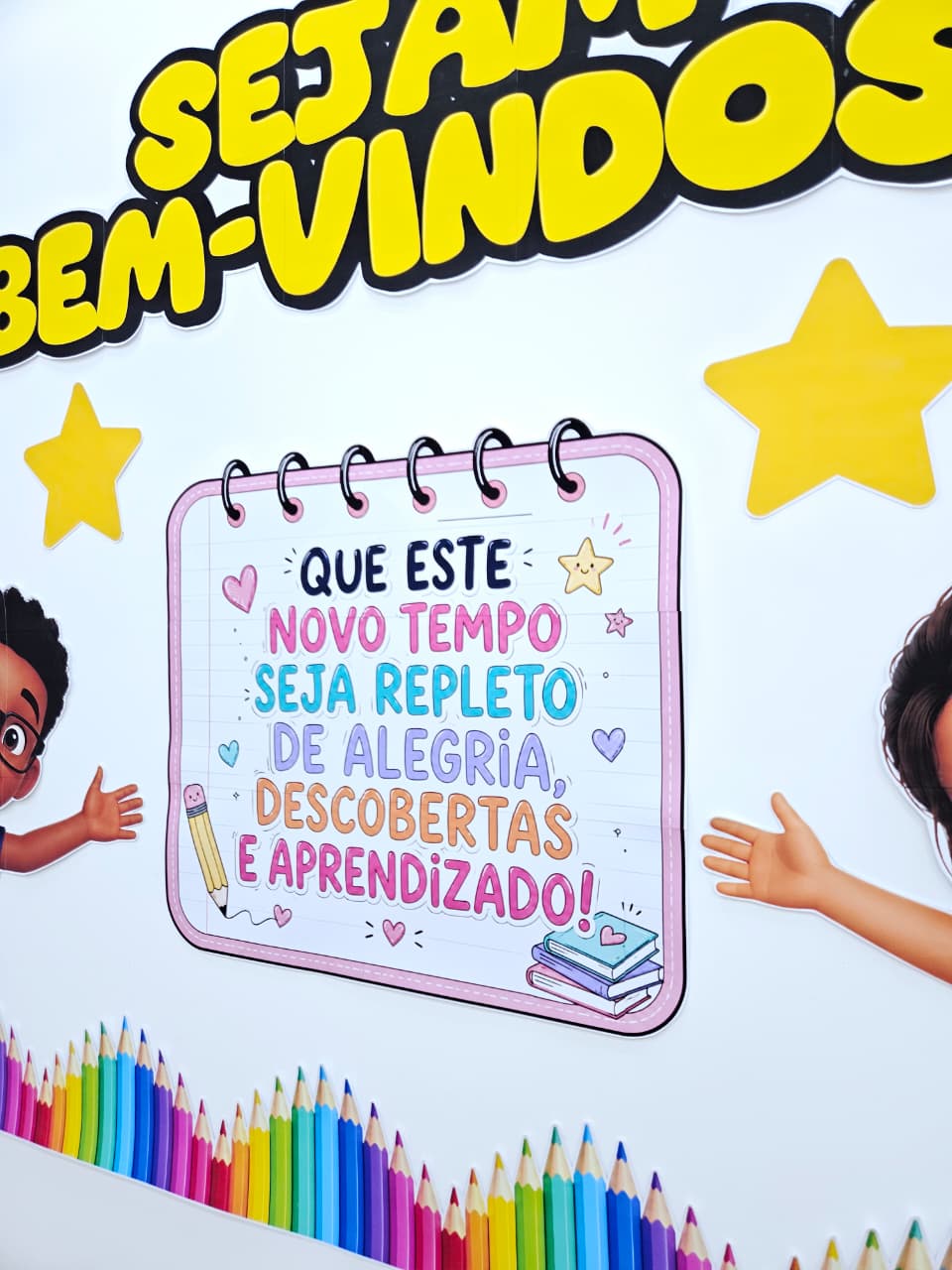 PAINEL VOLTA AS AULAS NOVO TEMPO - Imagem 5