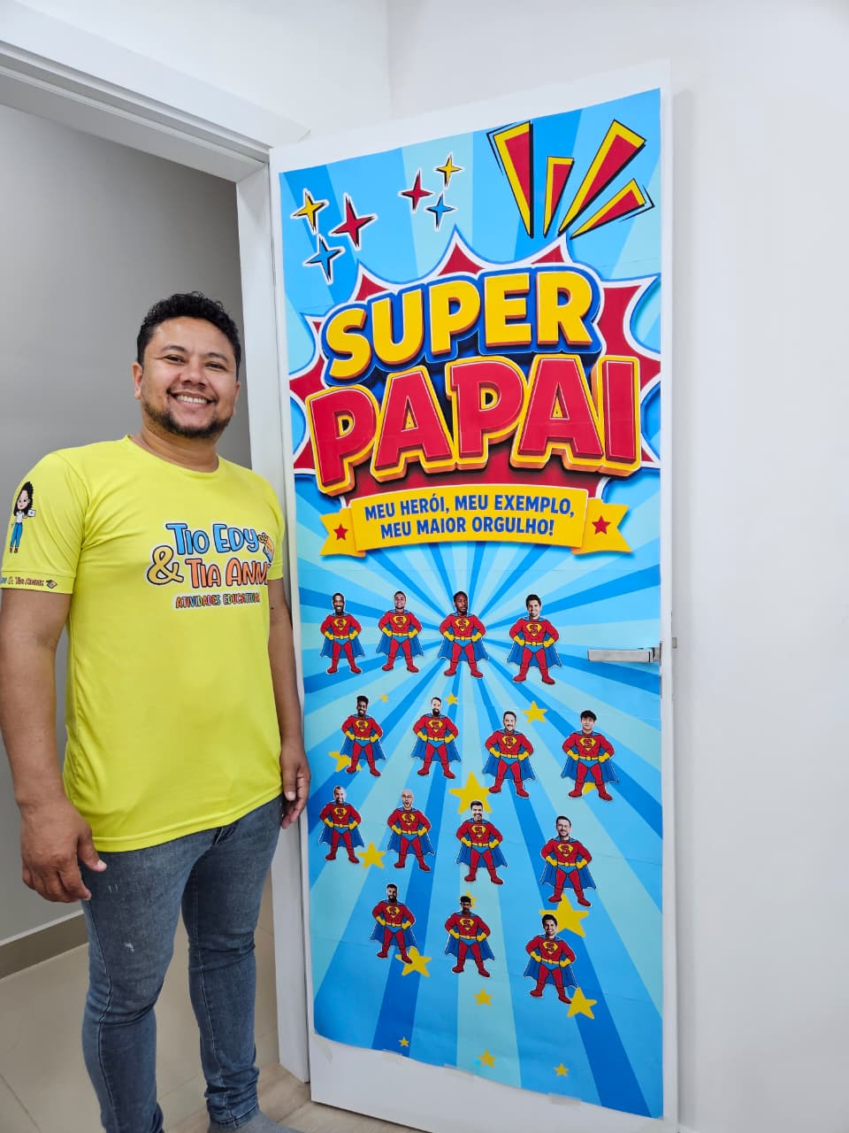 CARTAZ DE PORTA - SUPER PAPAI - Imagem 13