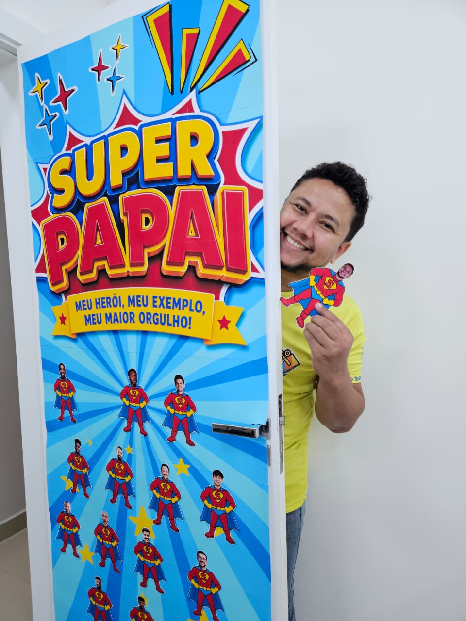 CARTAZ DE PORTA - SUPER PAPAI - Imagem 11