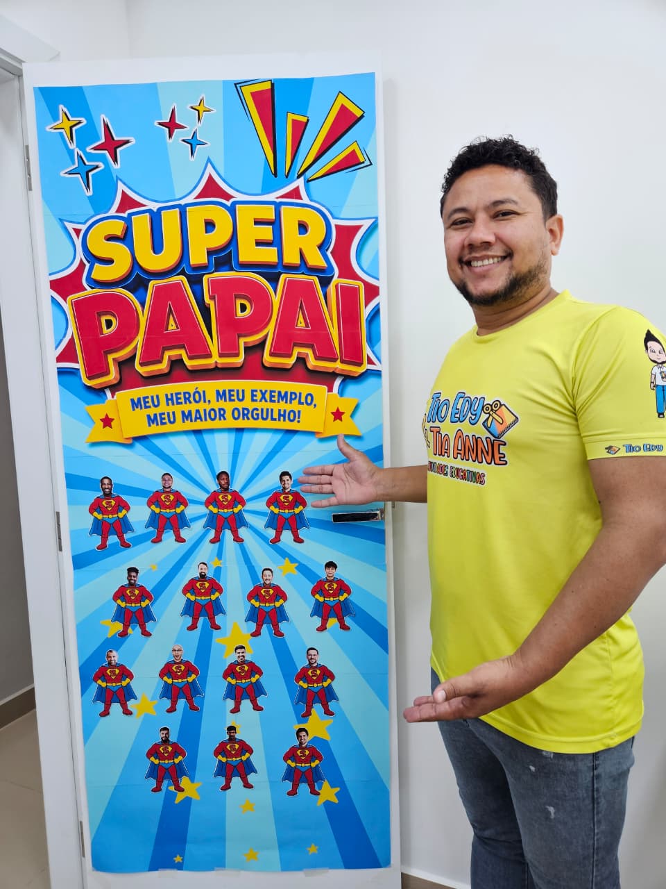 CARTAZ DE PORTA - SUPER PAPAI - Imagem 12