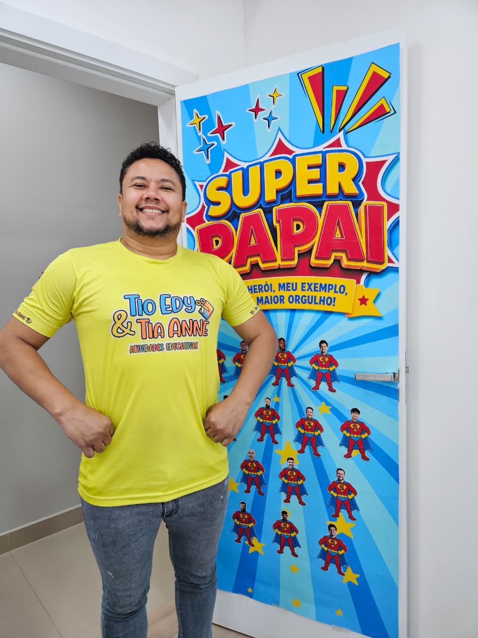 CARTAZ DE PORTA - SUPER PAPAI - Imagem 10