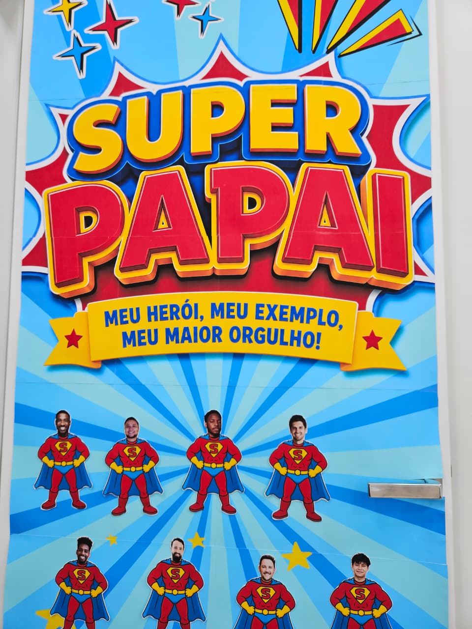 CARTAZ DE PORTA - SUPER PAPAI - Imagem 7