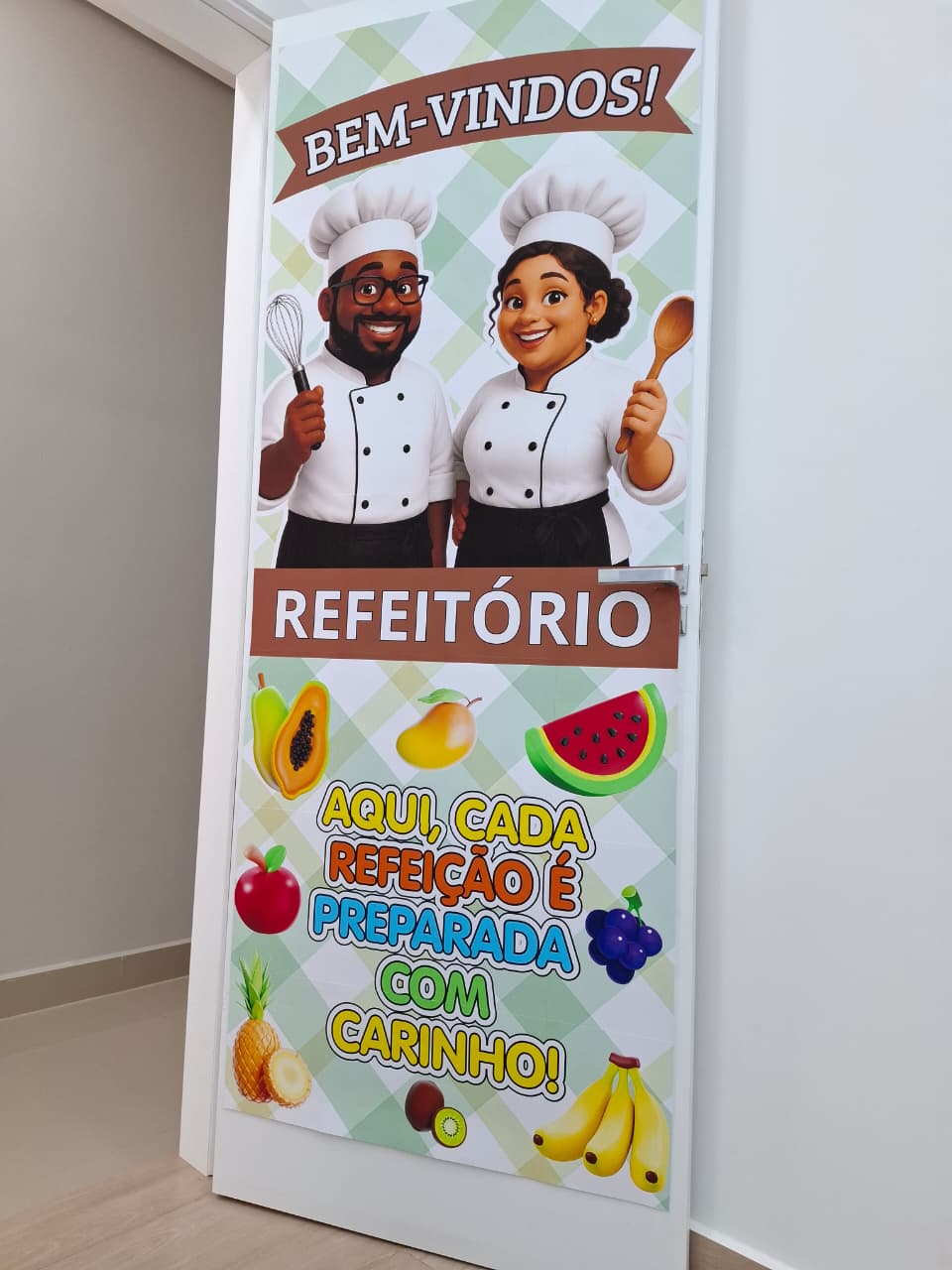 CARTAZ DE PORTA - REFEITÓRIO - Imagem 8