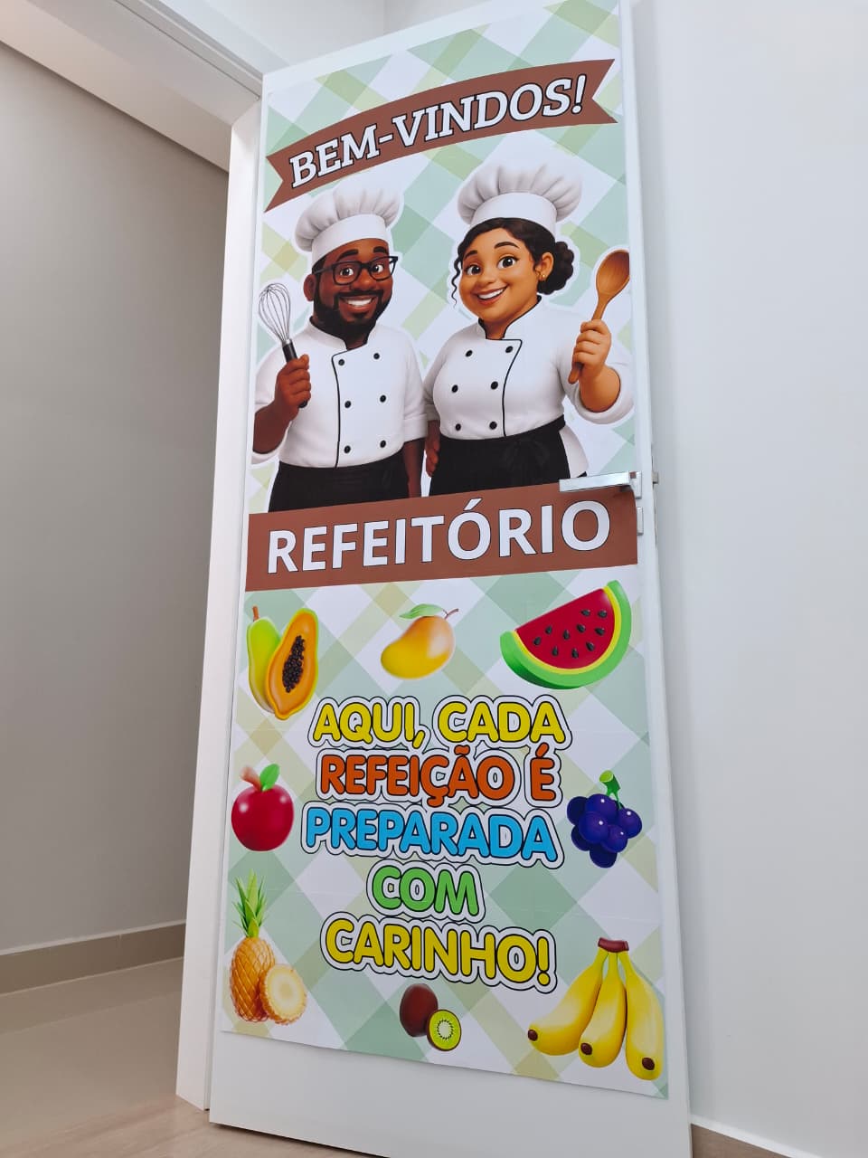 CARTAZ DE PORTA - REFEITÓRIO - Imagem 6