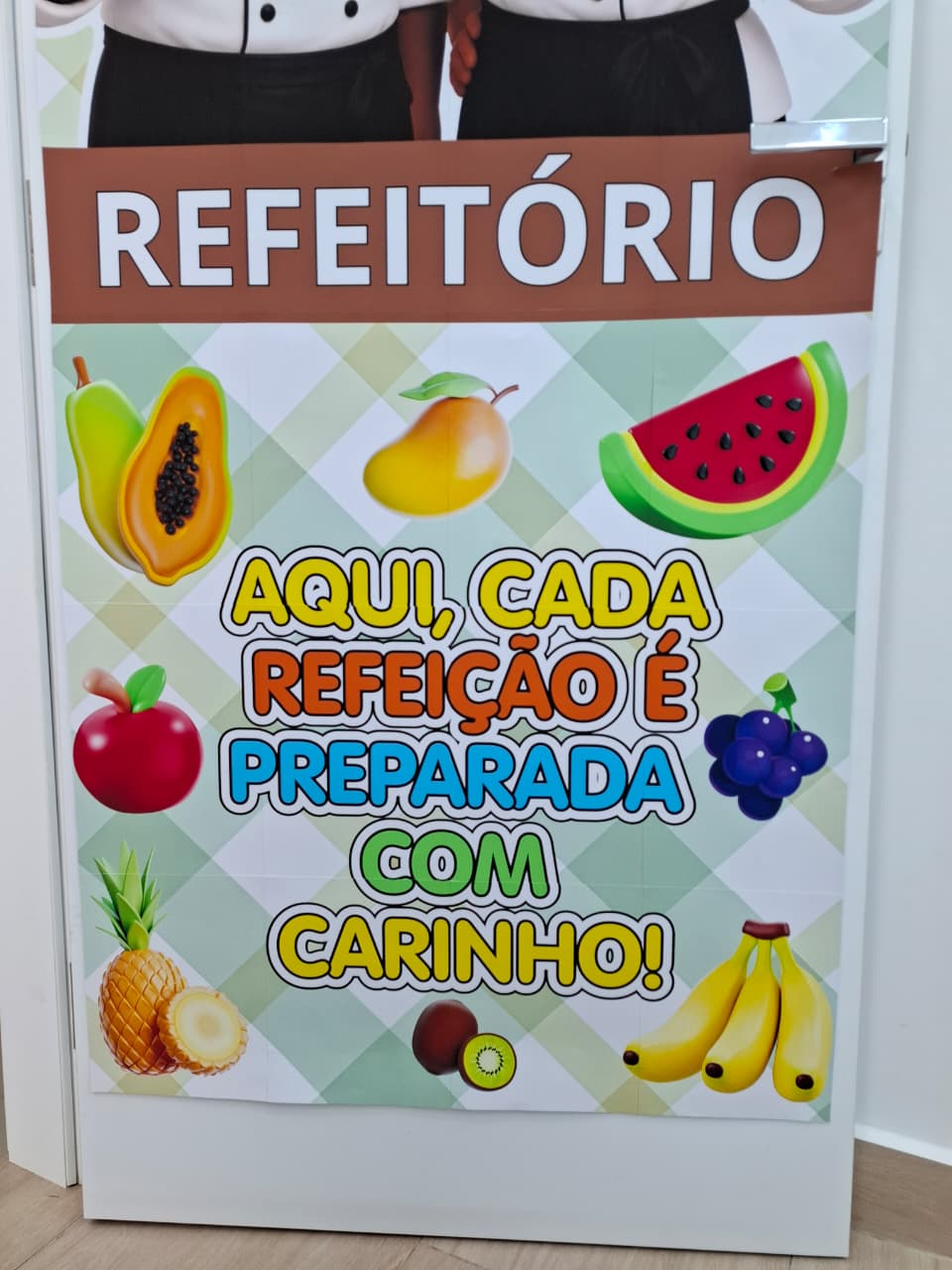 CARTAZ DE PORTA - REFEITÓRIO - Imagem 5