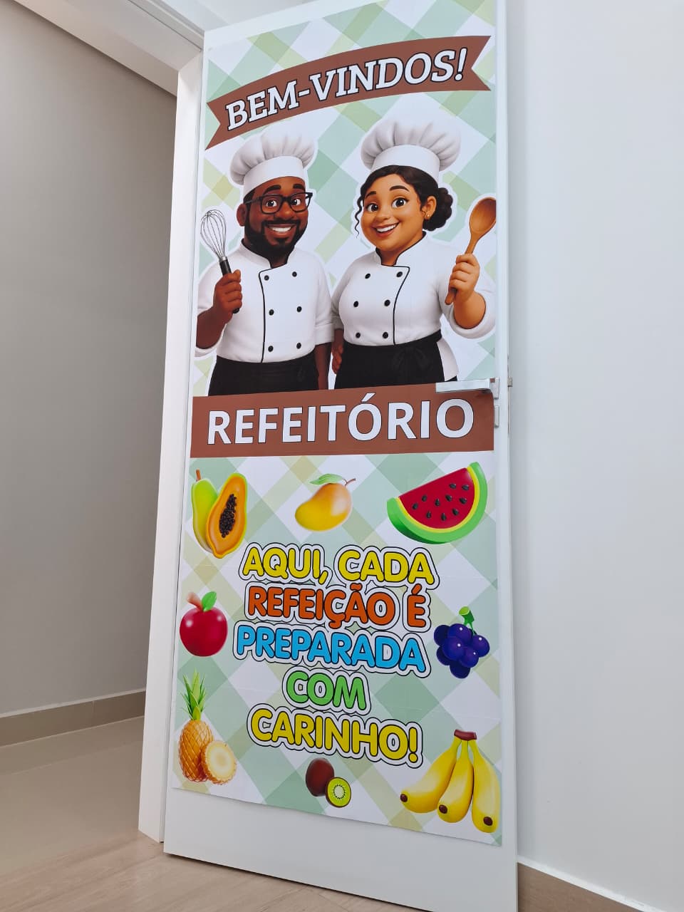 CARTAZ DE PORTA - REFEITÓRIO - Imagem 7