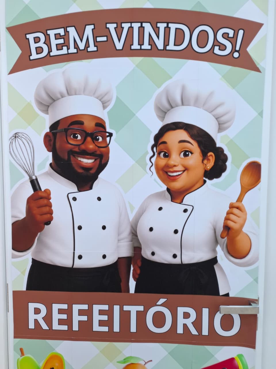 CARTAZ DE PORTA - REFEITÓRIO - Imagem 3