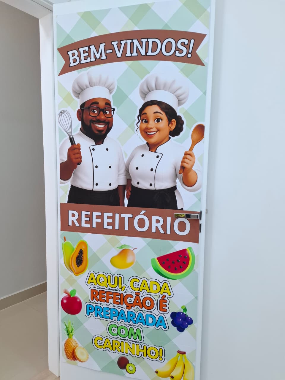CARTAZ DE PORTA - REFEITÓRIO - Imagem 4