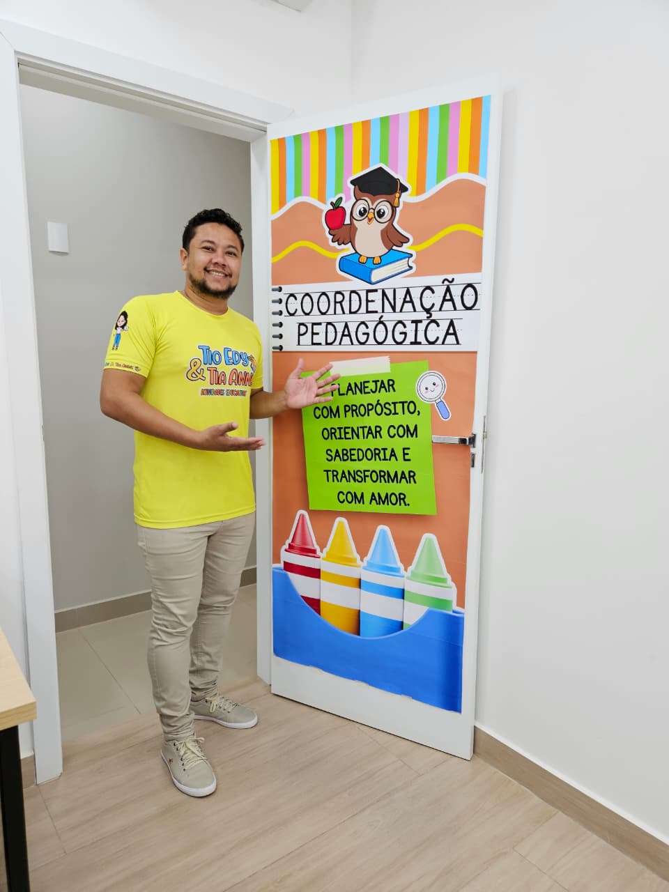 CARTAZ DE PORTA - COORDENAÇÃO PEDAGÓGICA - Imagem 10